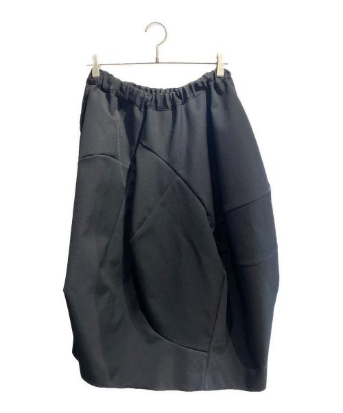 COMME des GARCONS（コムデギャルソン）COMME des GARCONS (コムデギャルソン) ウールギャバジンスカート/バルーンスカート/GP-S002/AD2025 ブラック サイズ:Sの古着・服飾アイテム