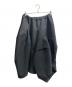 COMME des GARCONS（コムデギャルソン）の古着「ウールギャバジンスカート/バルーンスカート/GP-S002/AD2025」｜ブラック