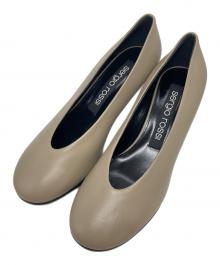 sergio rossi（セルジオロッシ）の古着「パンプス」｜グレージュ