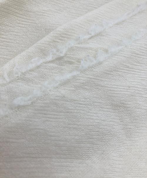 COMME des GARCONS（コムデギャルソン）COMME des GARCONS (コムデギャルソン) 大判ストール オフホワイトの古着・服飾アイテム