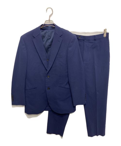 GARNIER（ガルニエ）Garnier (ガルニエ) 2BSスリーピーススーツ ブルー サイズ:Lの古着・服飾アイテム