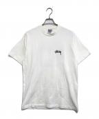 stussyステューシー）の古着「プリントTシャツ」｜ホワイト