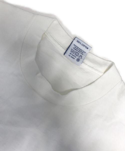 stussy（ステューシー）stussy (ステューシー) プリントTシャツ ホワイト サイズ:Lの古着・服飾アイテム