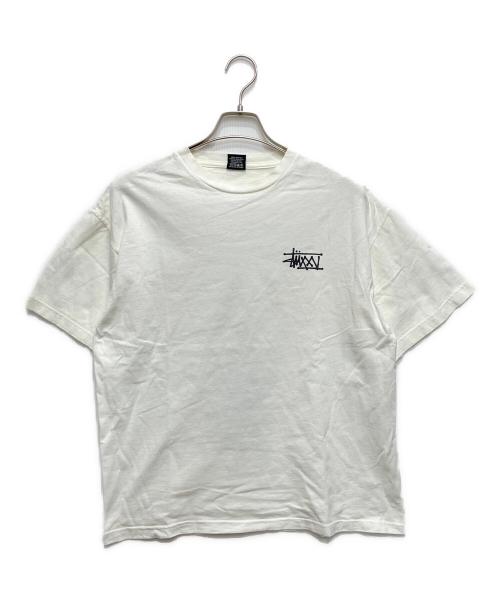 stussy（ステューシー）stussy (ステューシー) ワールドツアーTシャツ ホワイト サイズ:Lの古着・服飾アイテム