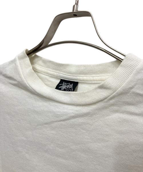 stussy（ステューシー）stussy (ステューシー) ワールドツアーTシャツ ホワイト サイズ:Lの古着・服飾アイテム