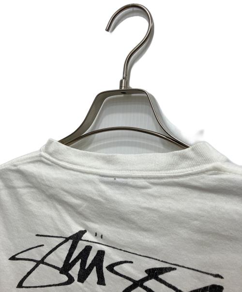 stussy（ステューシー）stussy (ステューシー) ワールドツアーTシャツ ホワイト サイズ:Lの古着・服飾アイテム