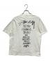 stussy (ステューシー) ワールドツアーTシャツ ホワイト サイズ:L：5000円