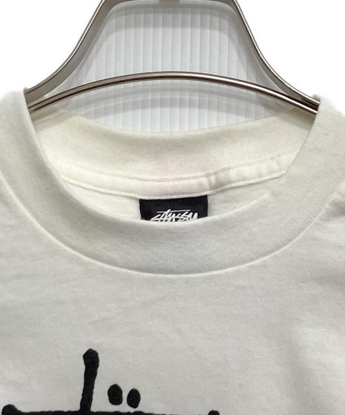 stussy（ステューシー）stussy (ステューシー) プリントTシャツ ホワイト サイズ:Mの古着・服飾アイテム
