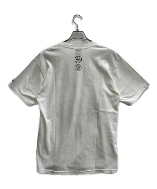 stussy（ステューシー）stussy (ステューシー) GOLDIE METALHEADZ プリントTシャツ ホワイト サイズ:Mの古着・服飾アイテム