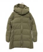 DESCENTE ALLTERRAINデザイント オルテライン）の古着「水沢ダウンコート アンカーハーフコート / MIZUSAWA DOWN COAT ANCHORーHC」｜オリーブ