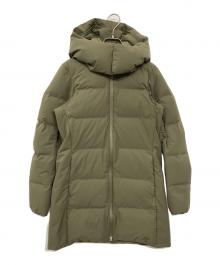 DESCENTE ALLTERRAIN（デザイント オルテライン）の古着「水沢ダウンコート アンカーハーフコート / MIZUSAWA DOWN COAT ANCHORーHC」｜オリーブ