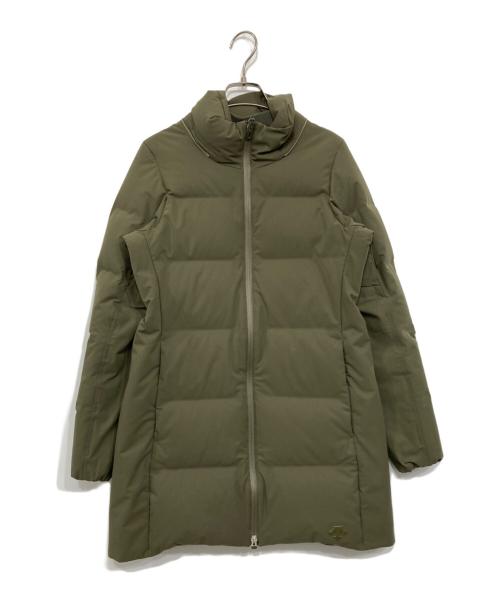 DESCENTE ALLTERRAIN（デザイント オルテライン）DESCENTE ALLTERRAIN (デザイント オルテライン) 水沢ダウンコート アンカーハーフコート / MIZUSAWA DOWN COAT ANCHORーHC オリーブ サイズ:Ｌの古着・服飾アイテム