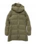 DESCENTE ALLTERRAIN（デザイント オルテライン）の古着「水沢ダウンコート アンカーハーフコート / MIZUSAWA DOWN COAT ANCHORーHC」｜オリーブ