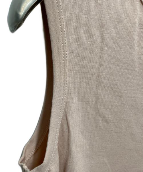 RED VALENTINO（レッドヴァレンティノ）RED VALENTINO (レッドヴァレンティノ) スタッズノースリーブワンピース ピンク サイズ:Sの古着・服飾アイテム