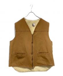 CarHartt（カーハート）の古着「Sherpa Lined Duck Hunting Vest」｜ブラウン