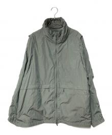 DAIWA PIER39（ダイワ ピア39）の古着「TECH 2WAY WINDBREAKER JACKET」｜COASTER GRAY