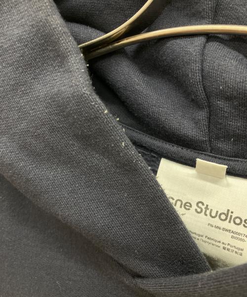Acne studios（アクネ ストゥディオス）ACNE STUDIOS (アクネ ストゥディオス) パーカー　フーディ ネイビー サイズ:Sの古着・服飾アイテム