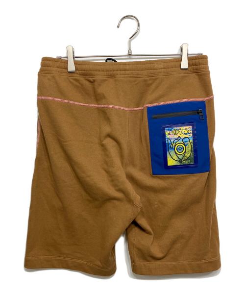 LOEWE（ロエベ）LOEWE (ロエベ) バックロゴパッチスウェットショーツ ブラウン サイズ:Sの古着・服飾アイテム