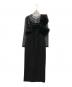 ANDRESD (アンドレスド) pearl bustier dress ブラック サイズ:M：10000円