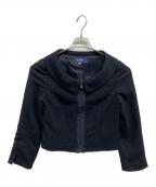 M'S GRACYエムズグレイシー）の古着「ジップアップジャケット」｜ネイビー