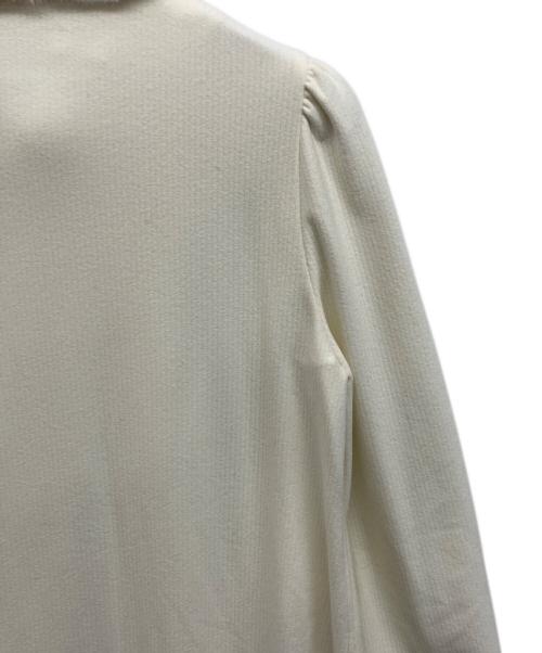 M'S GRACY（エムズグレイシー）M'S GRACY (エムズグレイシー) フェイクファーコート オフホワイト サイズ:40の古着・服飾アイテム