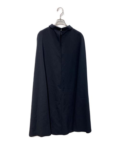 Rene（ルネ）Rene (ルネ) ケープドレス　5216300 ネイビー サイズ:36の古着・服飾アイテム