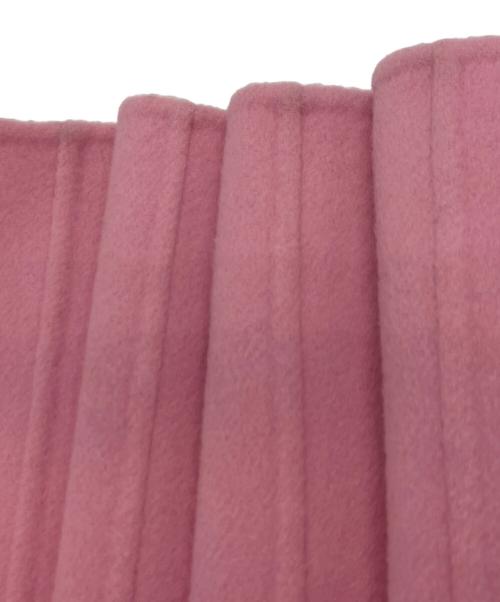 DUAL VIEW（デュアルヴュー）DUAL VIEW (デュアルヴュー) ダブルロングコート ピンク サイズ:40の古着・服飾アイテム