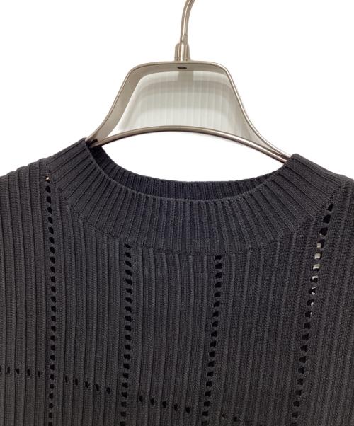 CELFORD（セルフォード）CELFORD (セルフォード) 長袖ディフォーメーションワンピ ブラック サイズ:38の古着・服飾アイテム