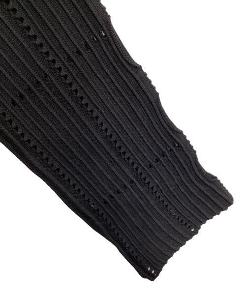 CELFORD（セルフォード）CELFORD (セルフォード) 長袖ディフォーメーションワンピ ブラック サイズ:38の古着・服飾アイテム