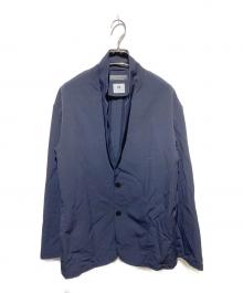 BEAUTY&YOUTH（ビューティーアンドユース）の古着「小松マテーレ ウラケ リラックス ジャケット」｜ネイビー