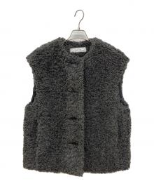JOURNAL STANDARD（ジャーナルスタンダード）の古着「Sheep Like Fur クルーネックベスト」｜グレー