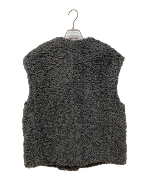 JOURNAL STANDARD（ジャーナルスタンダード）JOURNAL STANDARD (ジャーナルスタンダード) Sheep Like Fur クルーネックベスト グレー サイズ:Freeの古着・服飾アイテム
