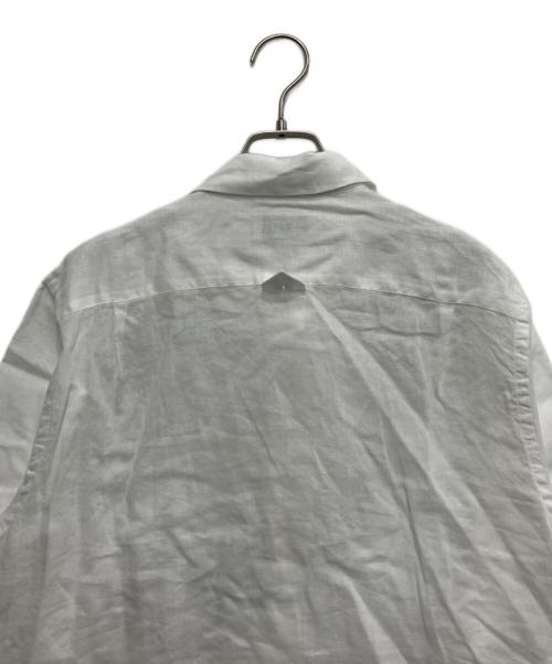 MARGARET HOWELL（マーガレットハウエル）MARGARET HOWELL (マーガレットハウエル) SOFT LINENプルオンブラウス ホワイト サイズ:FREEの古着・服飾アイテム