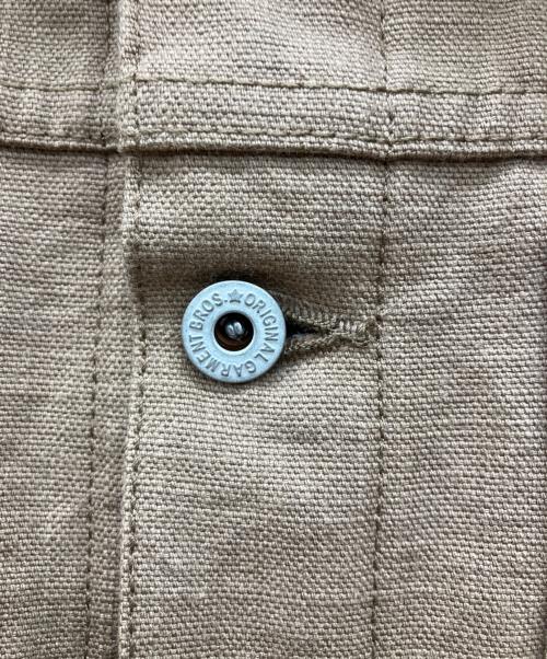 O.G.BROS.（オージーブロス）O.G.BROS. (オージーブロス) Duck Jacket with Lining　ダックジャケット ブラウン サイズ:40の古着・服飾アイテム