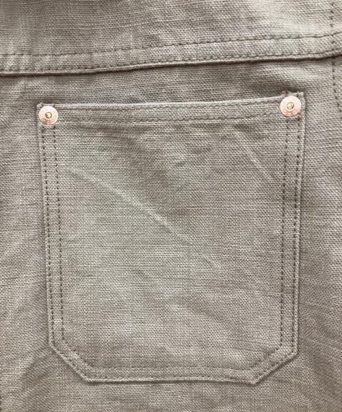 O.G.BROS.（オージーブロス）O.G.BROS. (オージーブロス) Duck Jacket with Lining　ダックジャケット ブラウン サイズ:40の古着・服飾アイテム