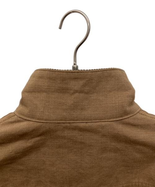 O.G.BROS.（オージーブロス）O.G.BROS. (オージーブロス) Duck Jacket with Lining　ダックジャケット ブラウン サイズ:40の古着・服飾アイテム