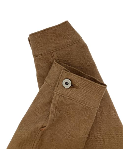 O.G.BROS.（オージーブロス）O.G.BROS. (オージーブロス) Duck Jacket with Lining　ダックジャケット ブラウン サイズ:40の古着・服飾アイテム