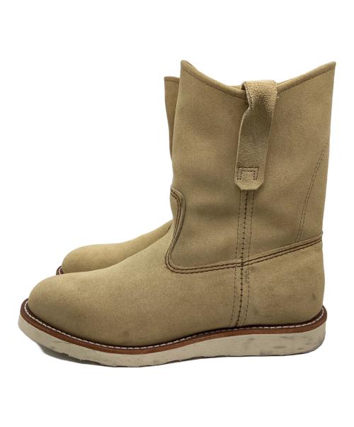 RED WING（レッドウィング）RED WING (レッドウィング) ペコスブーツ ベージュ サイズ:28cmの古着・服飾アイテム