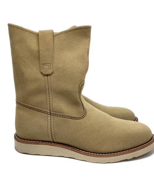 RED WING（レッドウィング）RED WING (レッドウィング) ペコスブーツ ベージュ サイズ:28cmの古着・服飾アイテム