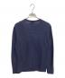 GIORGIO ARMANI (ジョルジョアルマーニ) 3D長袖ニット ネイビー サイズ:50：8000円