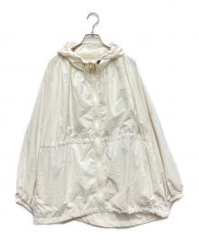 Spick and Span（スピック＆スパン）の古着「エアリーフーディーブルゾン」｜ホワイト