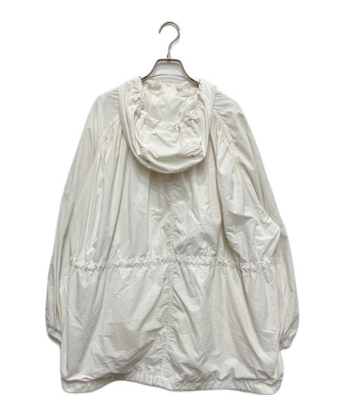 Spick and Span（スピック＆スパン）Spick and Span (スピック＆スパン) エアリーフーディーブルゾン ホワイト サイズ:freeの古着・服飾アイテム