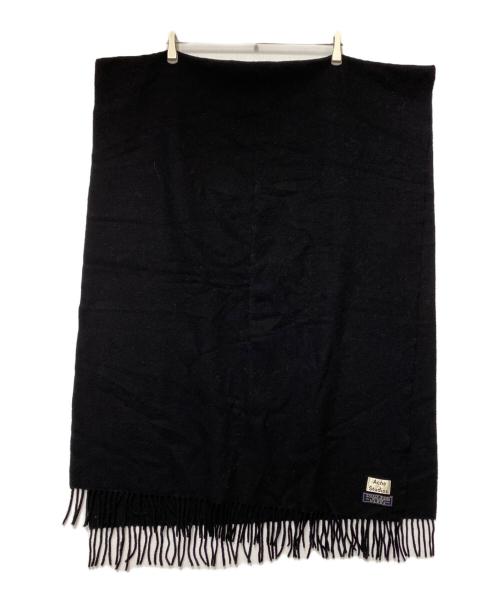 Acne studios（アクネ ストゥディオズ）Acne studios (アクネ ストゥディオズ) ACNE STUDIOS　大判ウールストール ブラックの古着・服飾アイテム