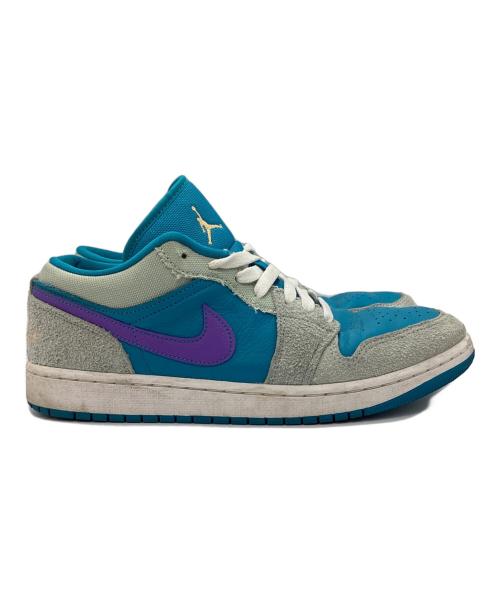 NIKE（ナイキ）NIKE (ナイキ) AIR JORDAN 1 LOW SE PISTACHIO FROST エア ジョーダン 1 LOW SE　ローカットスニーカー ブルー サイズ:27の古着・服飾アイテム