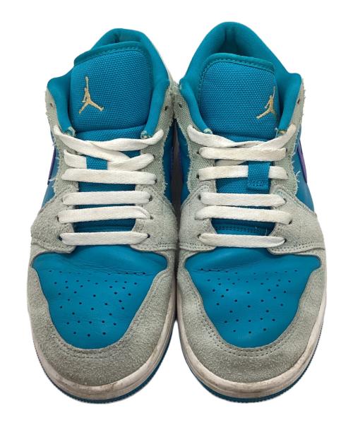 NIKE（ナイキ）NIKE (ナイキ) AIR JORDAN 1 LOW SE PISTACHIO FROST エア ジョーダン 1 LOW SE　ローカットスニーカー ブルー サイズ:27の古着・服飾アイテム