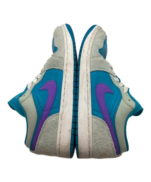NIKE（ナイキ）NIKE (ナイキ) AIR JORDAN 1 LOW SE PISTACHIO FROST エア ジョーダン 1 LOW SE　ローカットスニーカー ブルー サイズ:27の古着・服飾アイテム