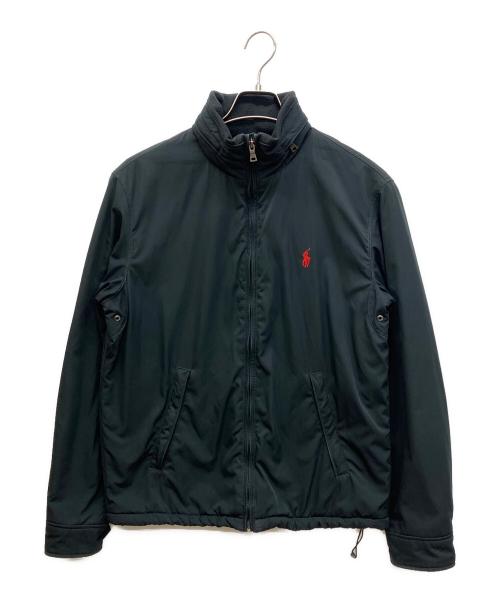 POLO RALPH LAUREN（ポロ・ラルフローレン）POLO RALPH LAUREN (ポロ・ラルフローレン) スウィングトップ ブラック サイズ:SPの古着・服飾アイテム