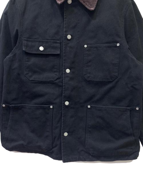 UNIFORM BRIDGE（ユニフォームブリッジ）UNIFORM BRIDGE (ユニフォームブリッジ) カバーオール ブラック サイズ:Mの古着・服飾アイテム