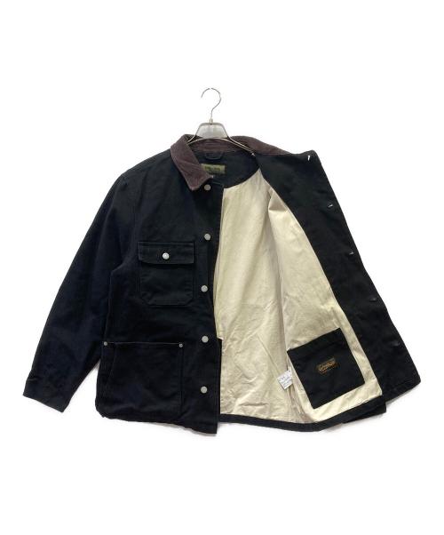 UNIFORM BRIDGE（ユニフォームブリッジ）UNIFORM BRIDGE (ユニフォームブリッジ) カバーオール ブラック サイズ:Mの古着・服飾アイテム