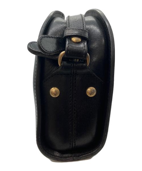 A.P.C.（アーペーセー）A.P.C. (アーペーセー) ハーフムーン ショルダーバッグ ブラックの古着・服飾アイテム